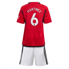 Manchester United Lisandro Martinez #6 Heimtrikot 2023-24 Kurzarm (+ kurze hosen)